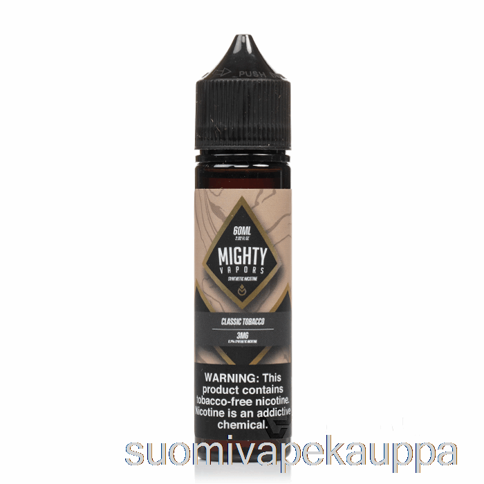 Vape Suomi Classic Tupakka - Mahtavat Höyryt - 60ml 6mg